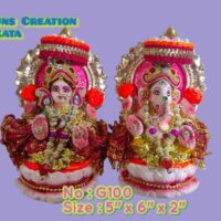 Auspicious Lakshmi Ganesh Idol