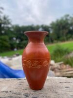 Clay Flower Vase