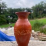 Clay Flower Vase