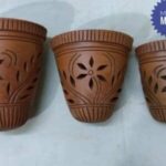 Clay Flower Vase
