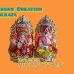 Decorative Claw Laxmi Ganesh Murti