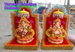 Decorative & Eco-Friendly Clay Laxmi Ganesha Murti
