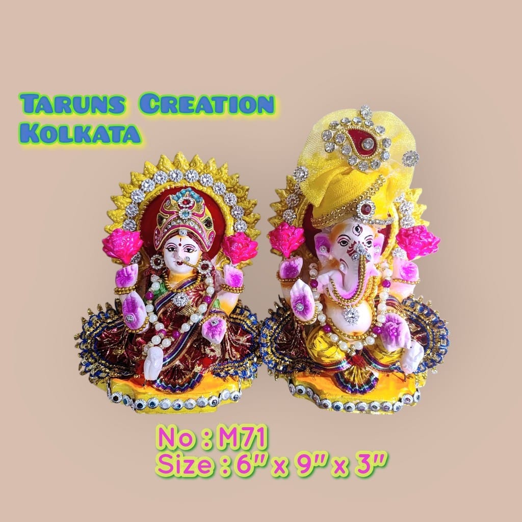 Diwali laxmi Ganesh mitti ke murti Diwali laxmi Ganesh mitti ke murti