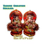 Exclusive clay Laxmi Ganesh murti